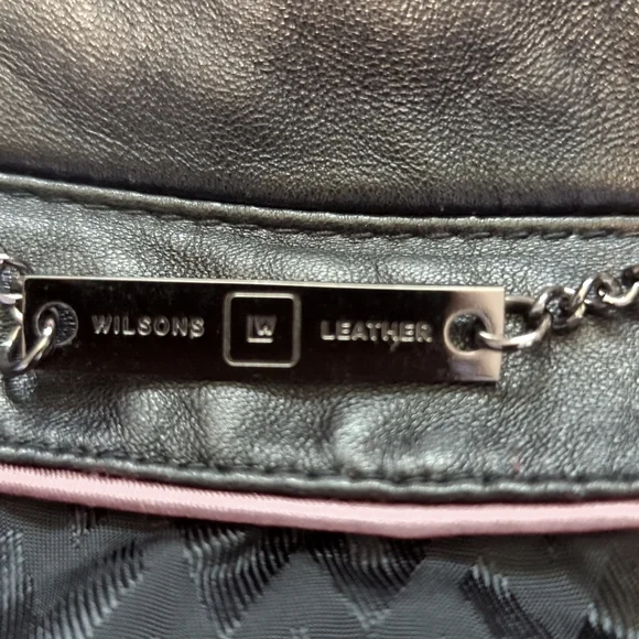 Wilsons Leather Black Leather Jacket - Picture 8 of 10